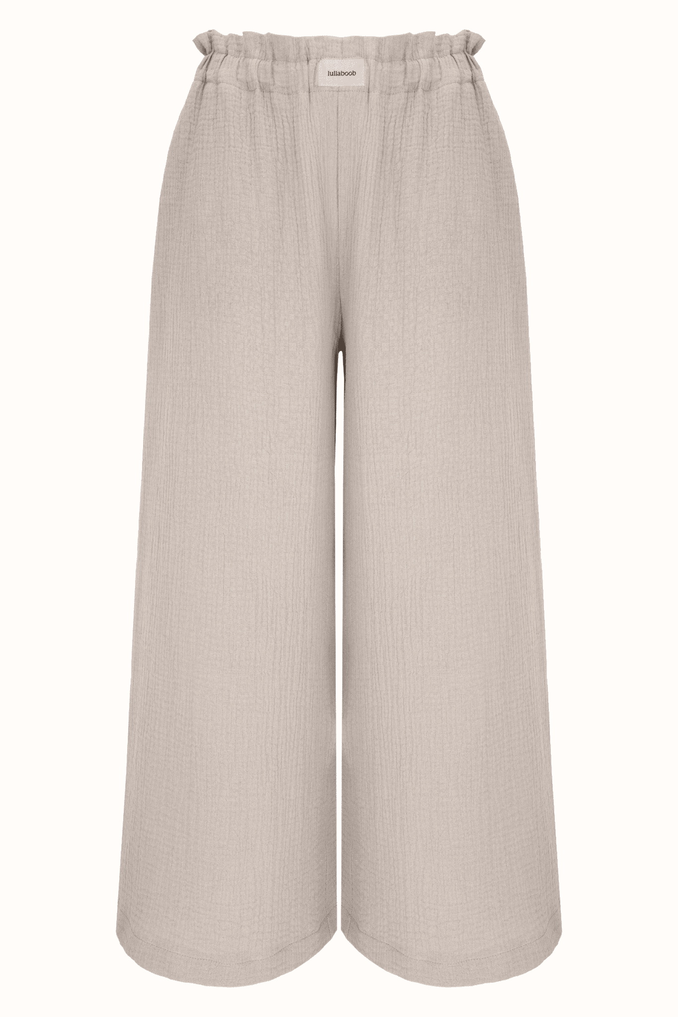 Muslin pants Lila Beige - Lullaboob